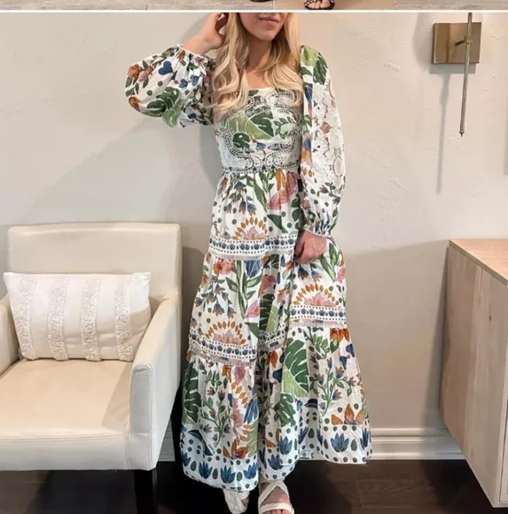 Farm Rio Garden Dress - Picture 2 of 7